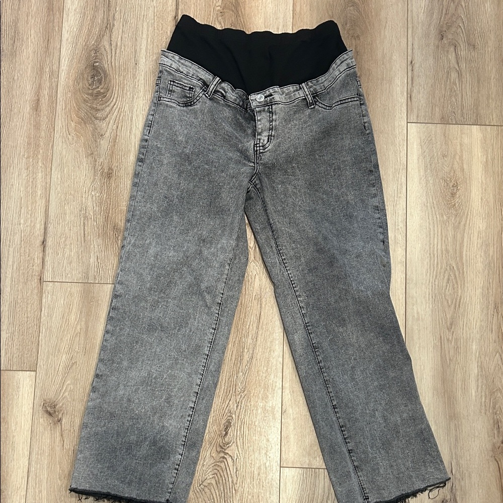 SHEIN Black and Gray Knit Top